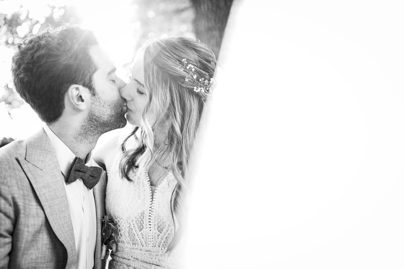 Couple portrait of Anna and Srecko at sunset